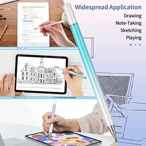 Stylus Pens for Touch Screens(3 Pcs), High Precision Magnetic Disc Universal Stylus Pen for iPad Compatible with Apple/iPhone/iPad/Android/Microsoft Tablets and All Capacitive Touch Screens - Image 7