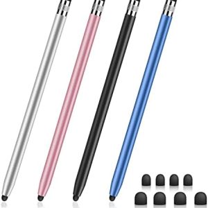 Stylus for Touch Screens, Digiroot 4-Pack Stylus Pens High Sensitivity & Precision Capacitive Stylus for iPhone/iPad Pro/Tablets/Samsung/Galaxy/PC……